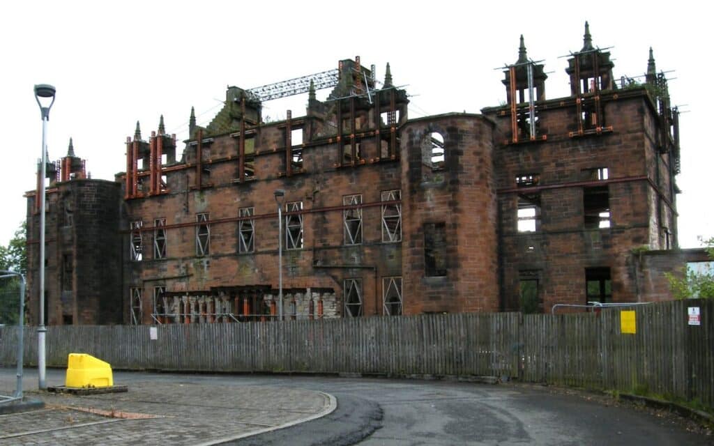 Building on site of Gartloch Hospital, Glasgow.
