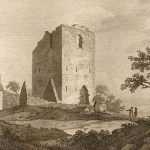 Ballaghmore Castle in County Laois, Ireland.