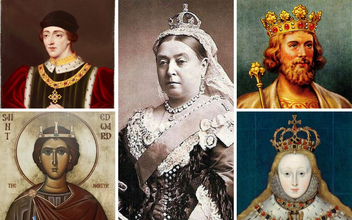 10 Phantom Kings and Queens of England