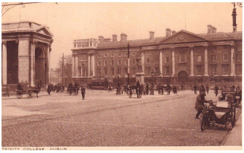 Trinity College Dublin, Postcard