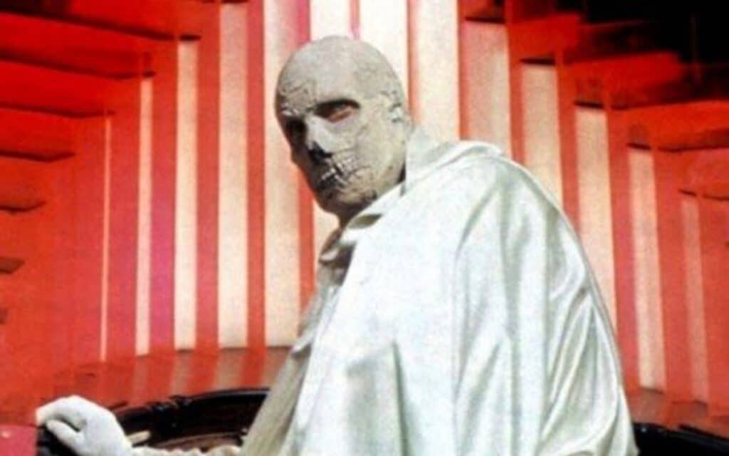 Vincent Price as The Abominable Dr Phibes.
