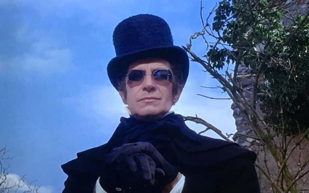 Vincent Price in a scene from Tomb of Ligeia.