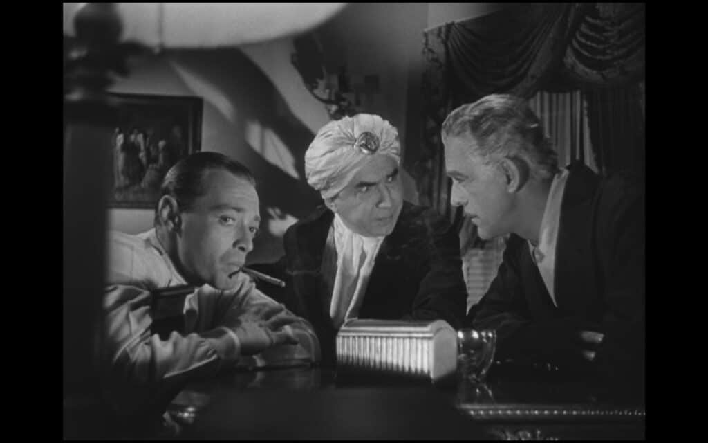 Together for one night only: Lorre, Lugosi and Karloff in You'll Find Out (1940)