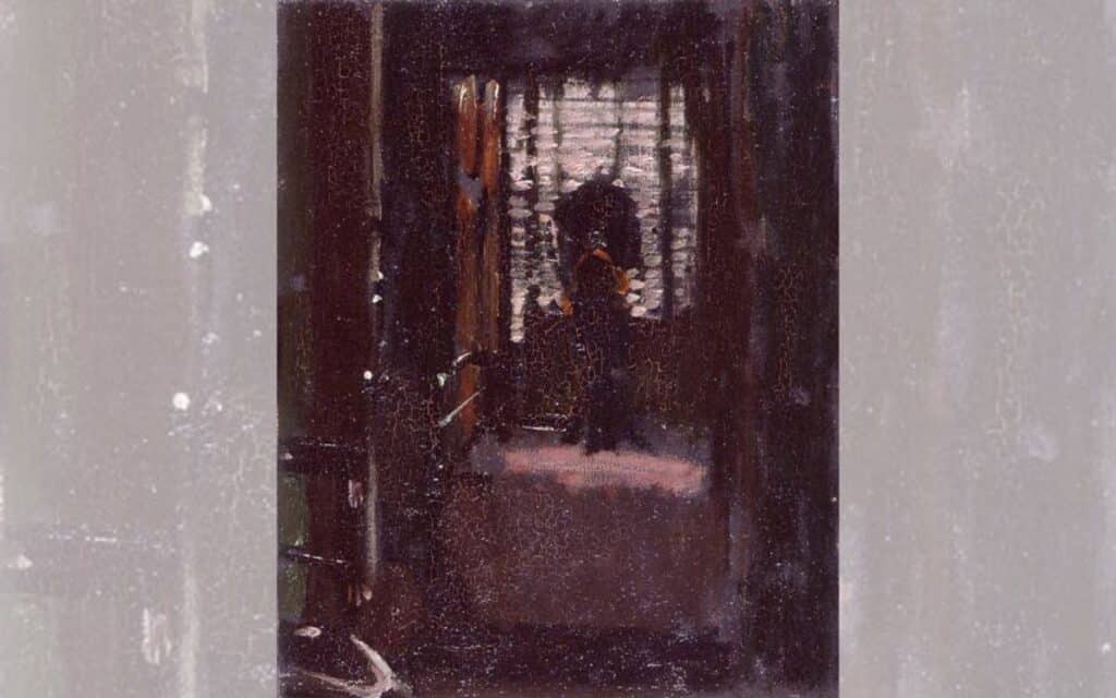 Jack The Ripper's Bedroom, 1907, painted by artist Walter Sickert