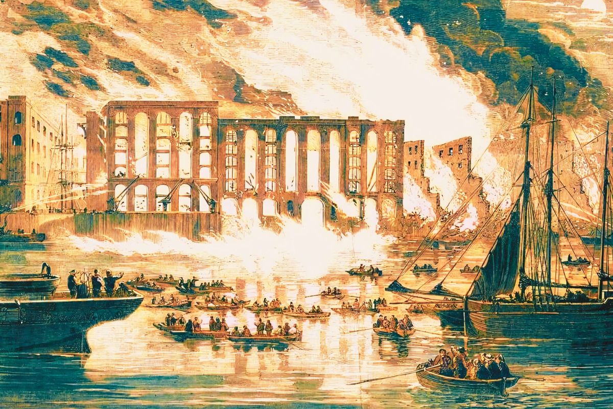 London’s Forgotten Inferno: Great Fire of Southwark in 1212