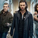 Russell Tovey, Aidan Turner and Lenora Crichlow in Being Human