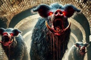 Black Swine, Feral Pigs in London Sewers