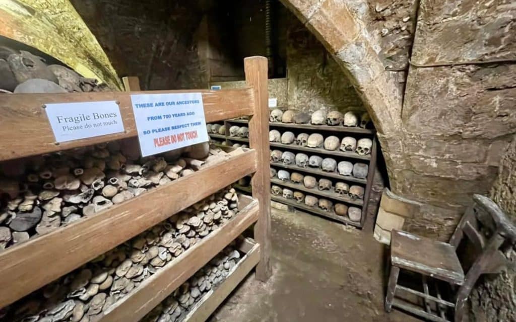 Holy Trinity Church, The Bone Crypt of Rothwell 3 Holy Trinity Church Bone Crypt