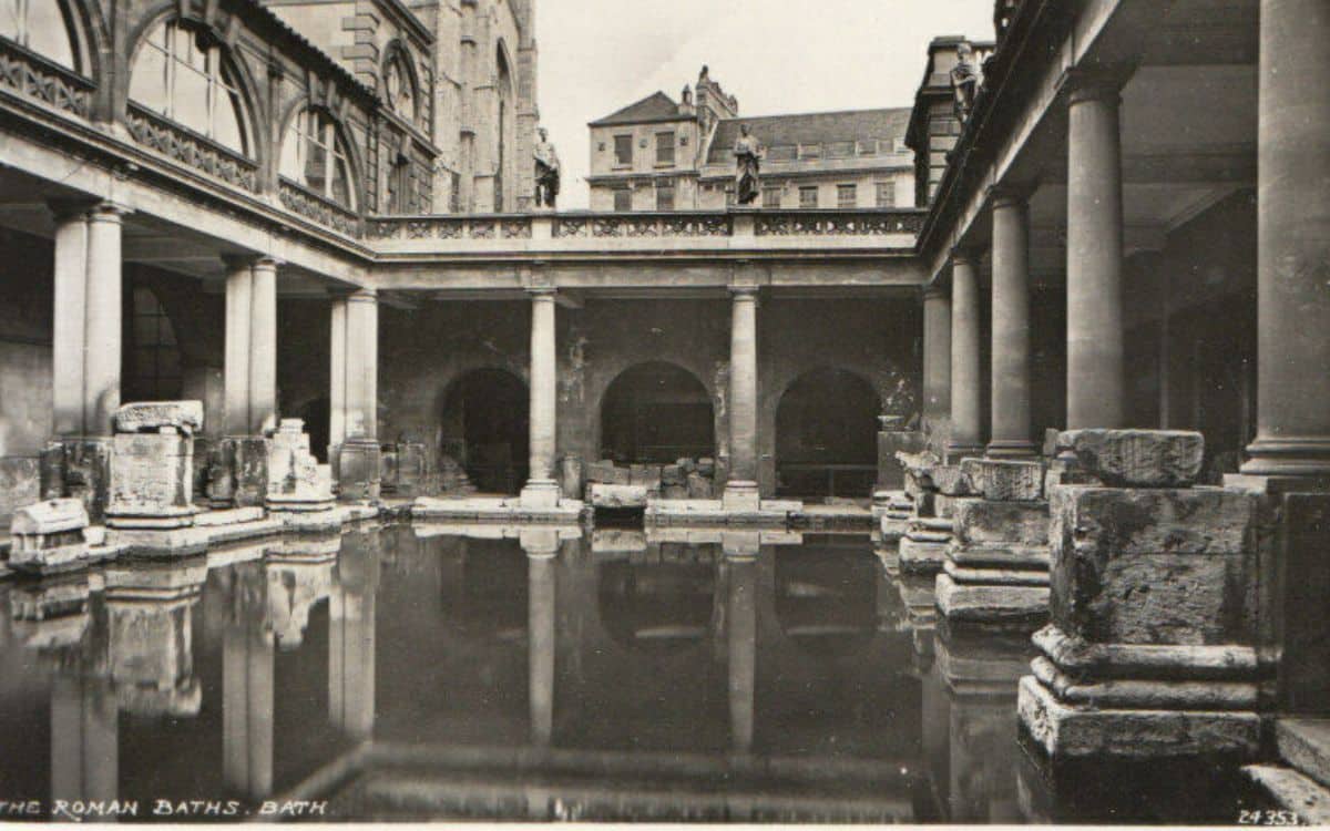 Haunted Waters of the Roman Baths of Bath