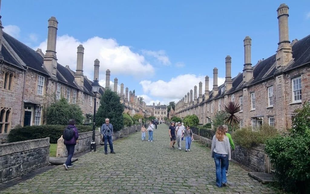 Vicars Close, Wells: The Street That Time Forgot 3 Vicars Close in Wells today - note the new cobblestones!