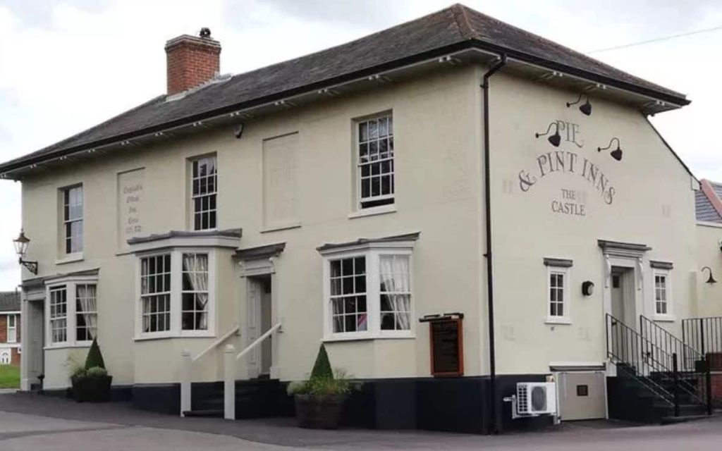 The Castle in Great Leighs, Essex.