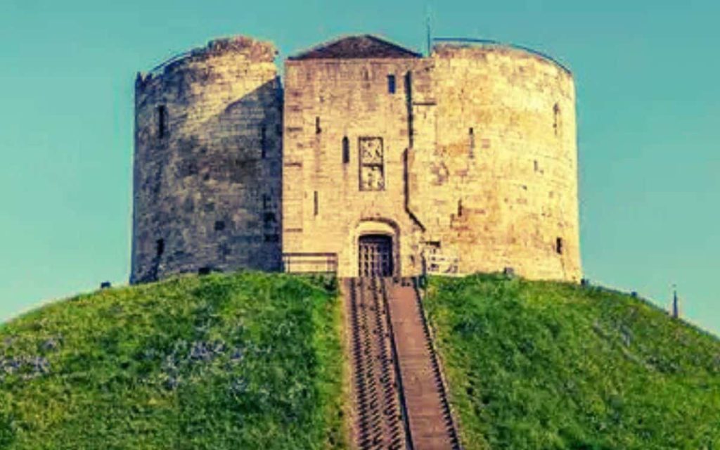 Clifford's Tower in York.