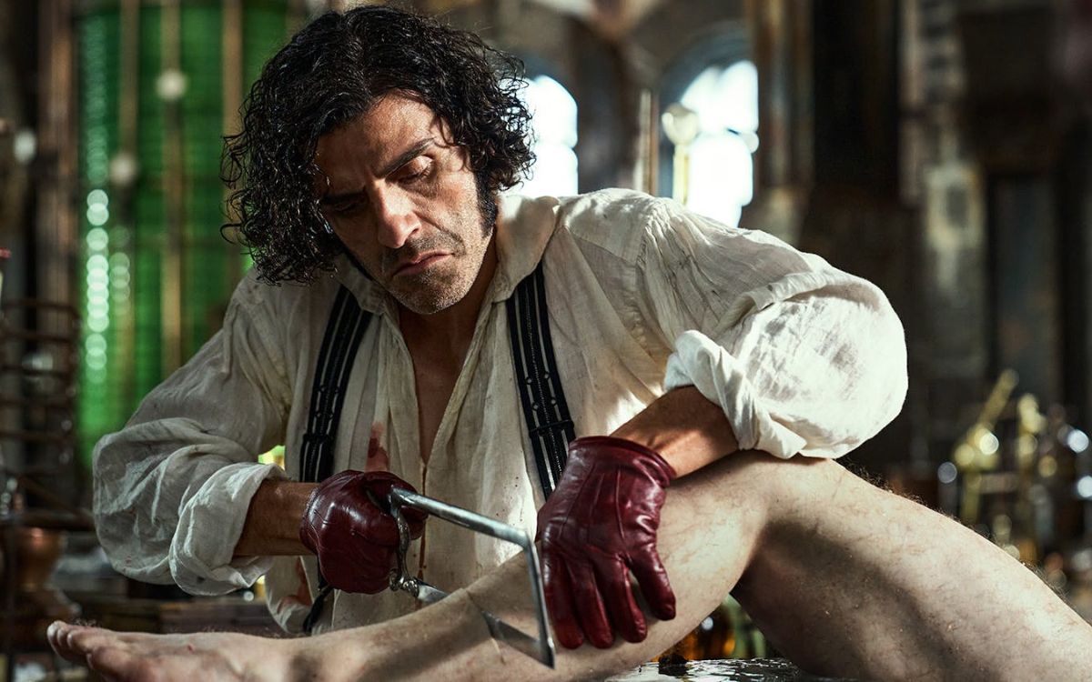 Oscar Isaac gets to work in Frankenstein 2025.