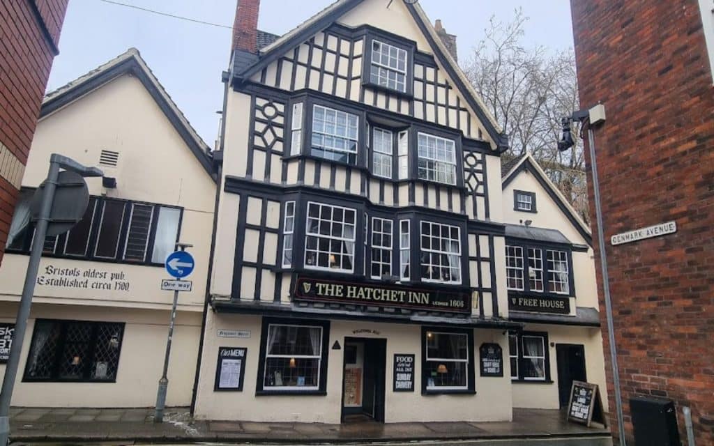 Hatchet Inn: Blackbeard and Ghosts in Bristol's Oldest Pub 1 The Hatchett Inn in Bristol.