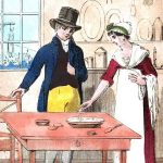 Mary Bateman, the Yorkshire Witch, mixes her poison.