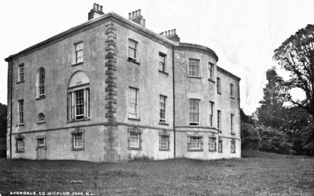 Avondale House, The Ghostly Home of the Uncrowned King 1 Avondale House in Wicklow.