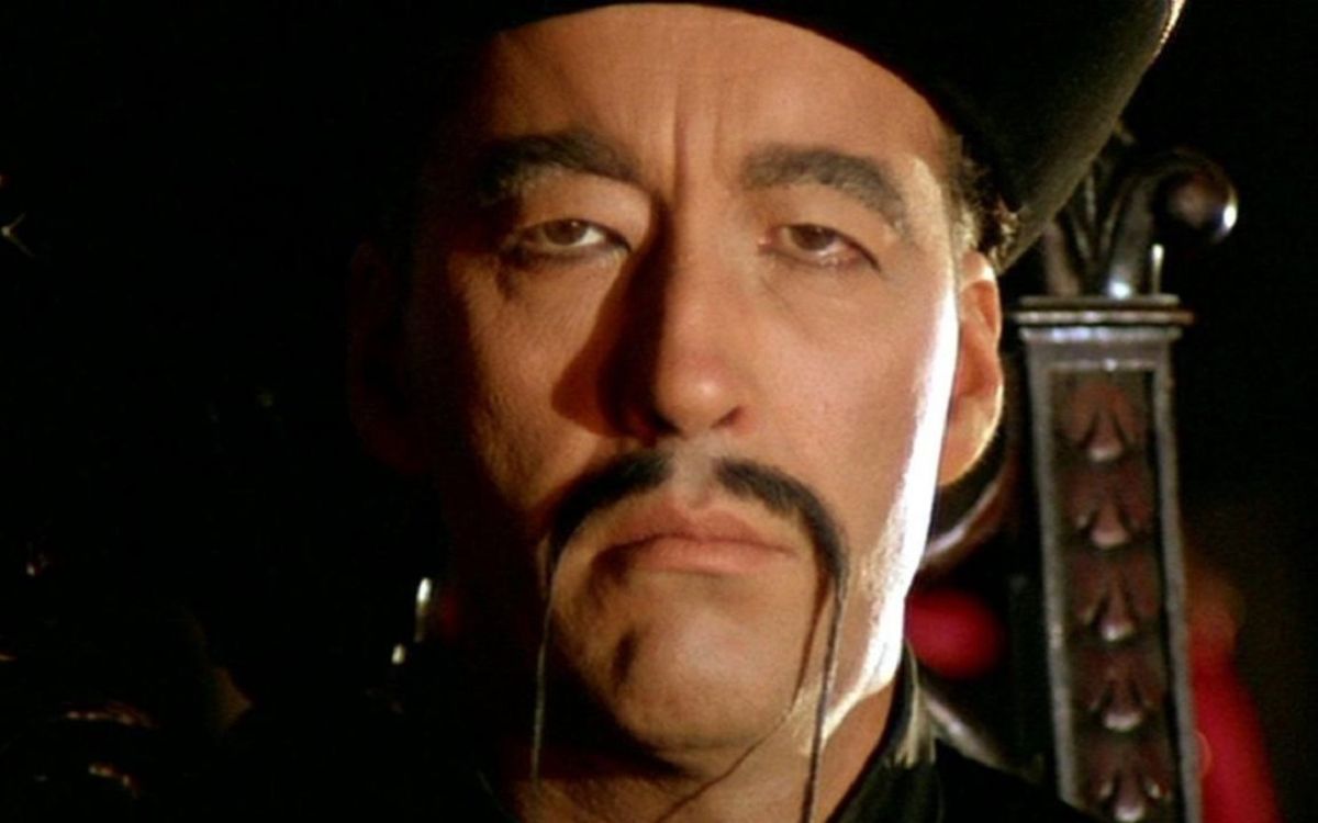 Christopher Lee in The Blood of Fu Manchu.