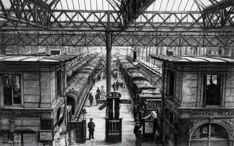 Charing Cross Station 1800s