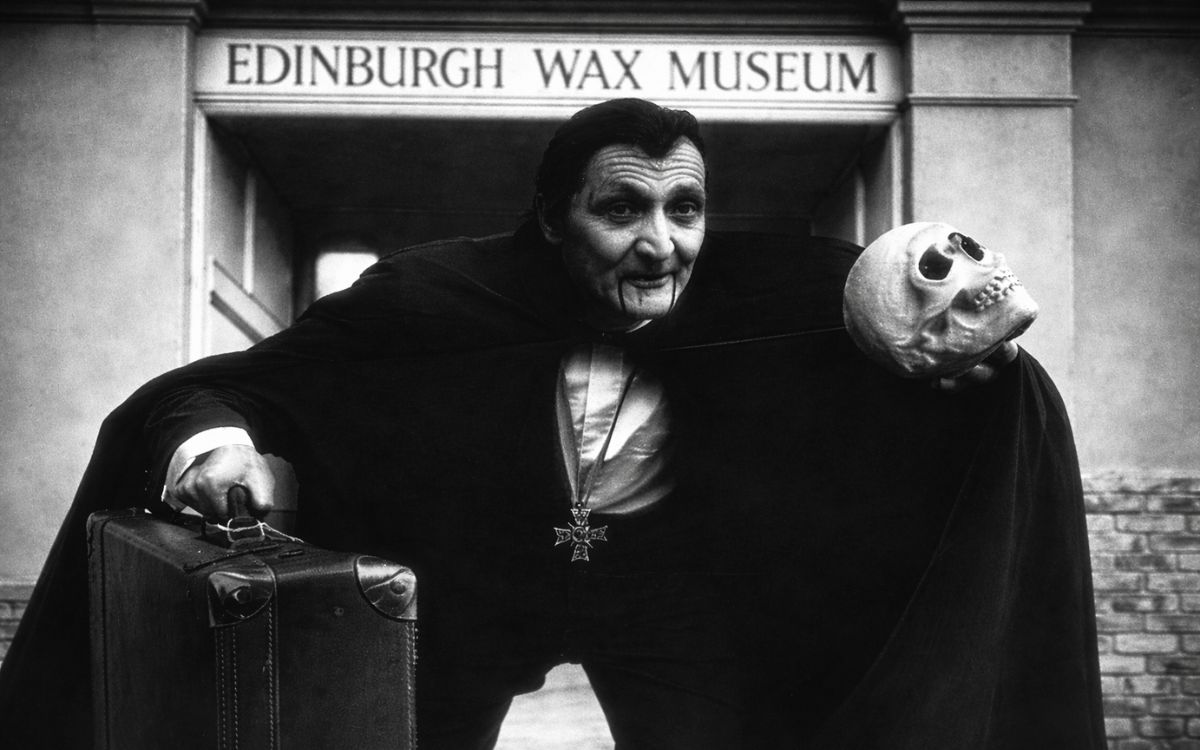 Charles Cameron at the Edinburgh Wax Museum,