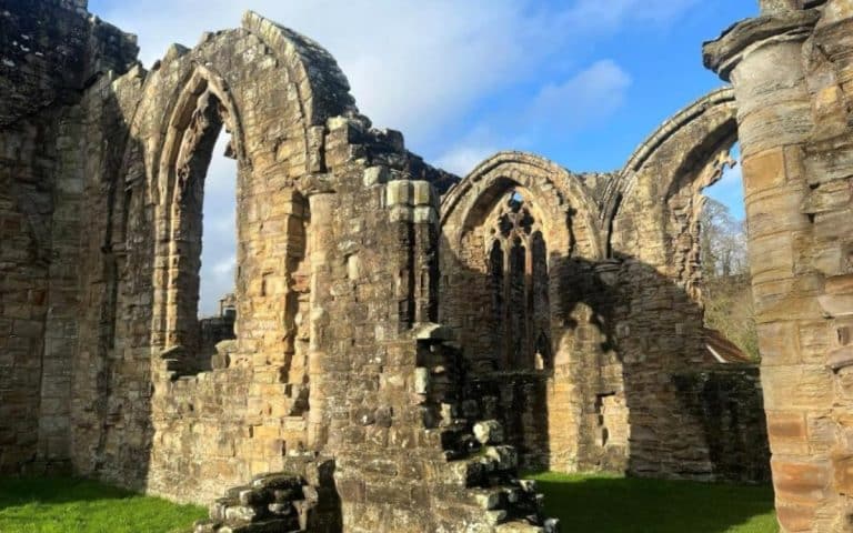 Finchale Priory. All images by Gayle Fidler.