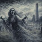 Banshees of Dublin: Death Cries in Irish Streets 5 Glasnevin Cemetery, Dubln Banshee