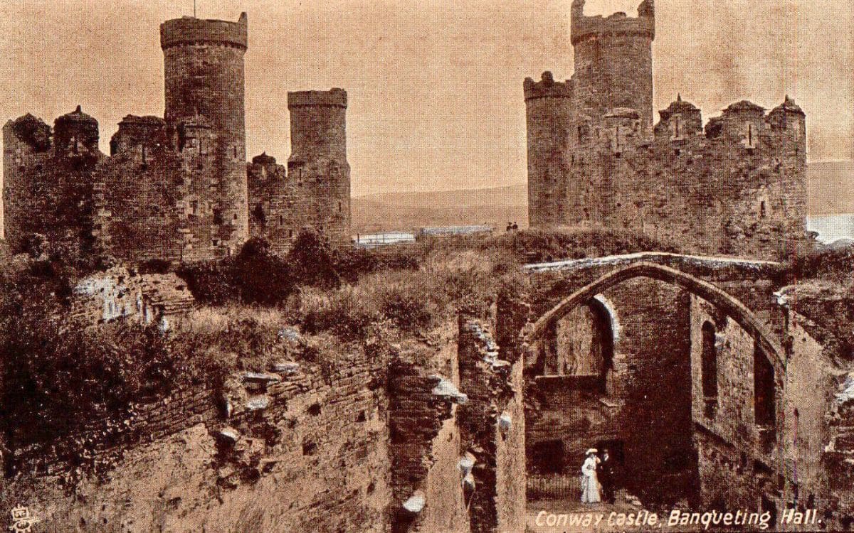 Haunted Conwy Castle and its Ghostly Monks