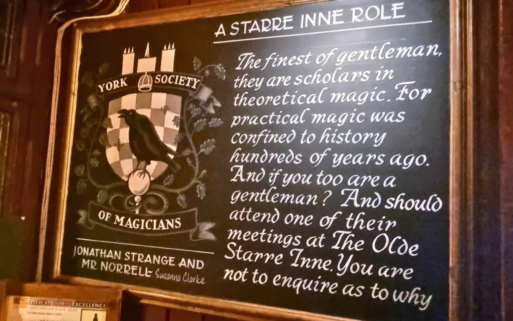 Civil War cellar ghosts haunt Ye Olde Starre Inne York 3 ye olde starre inne jonathan strange mr norrell york magicians sign