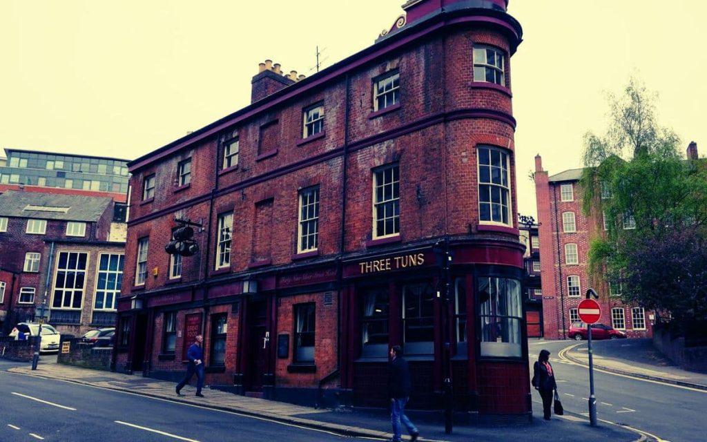 The Three Tuns is known as one of the most haunted pubs in Sheffield.