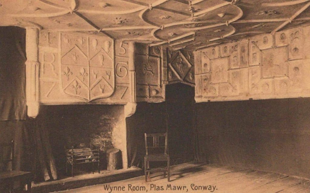 Is Plas Mawr North Wales' Most Haunted House? 1 The Wynne Room in Plas Mawr, Conwy.
