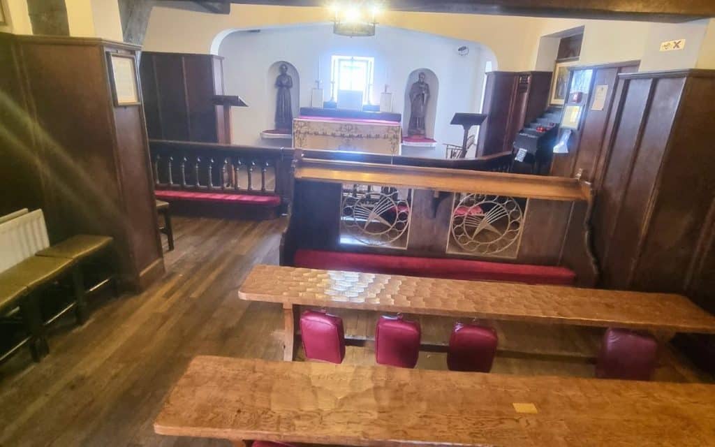 Margaret Clitherow of York: Crushed to Death on Ouse Bridge 2 Inside the Shrine of St Margaret Clitherow of York in The Shambles.
