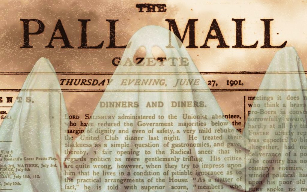 When the Pall Mall Gazette feared London was losing its ghosts 1 Pall Mall Gazette Ghost London