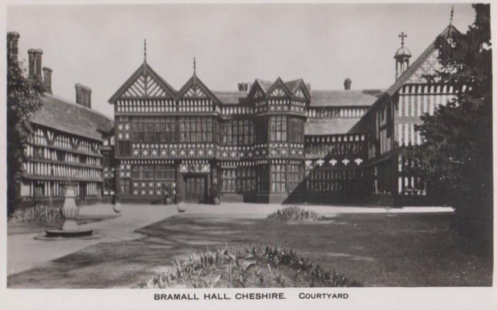 Fairies and Spectres Curse Haunted Bramall Hall 1 Bramall Hall Courtyard