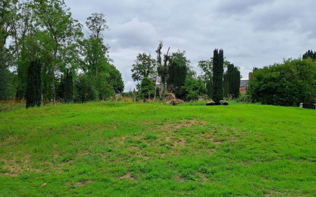 'Plaguey Hill' at Friars Bush Cemetery.