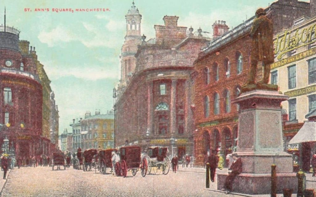 St Ann's Square in Manchester.