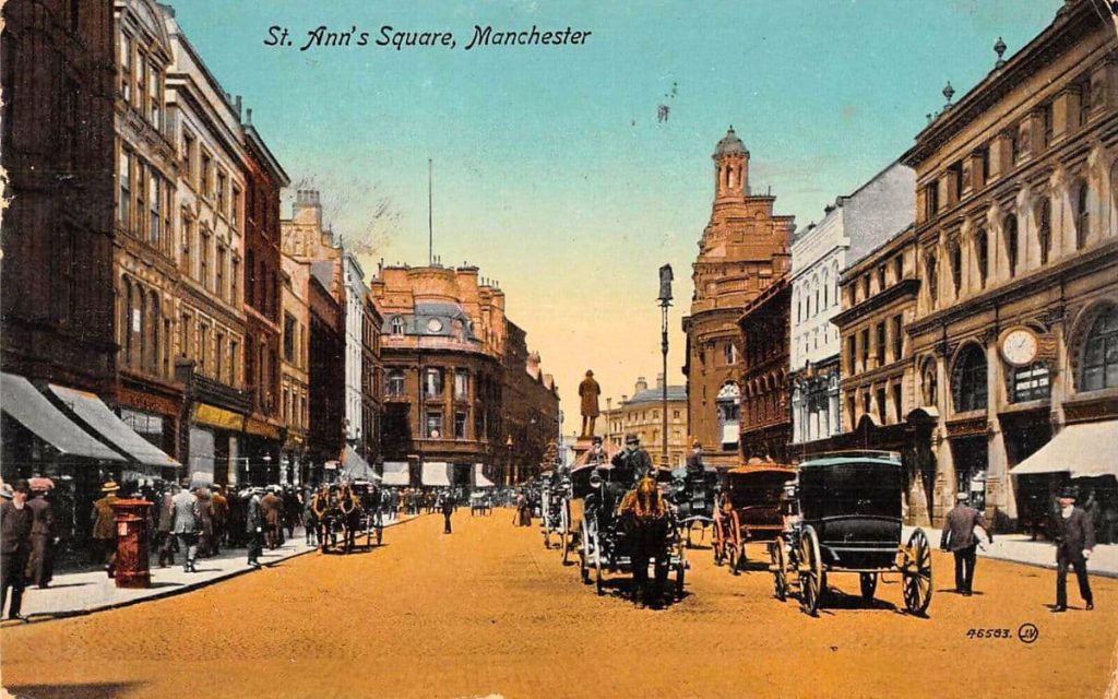 St Ann's Square in Manchester.