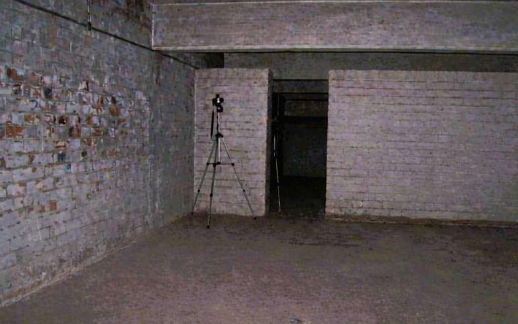 Spooky Sound and Visons, The Infrasound Theory 3 Underground air raid shelter where figure was seen.