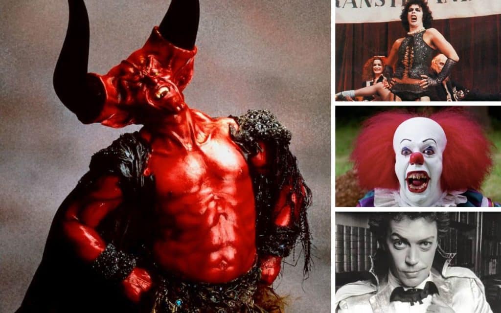 Tim Curry obituary: The perfect villain with the wickedest grin 2 Tim Curry in some of his famous wicked roles.