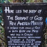 Father Andrew Mullen’s grave in County Offaly.