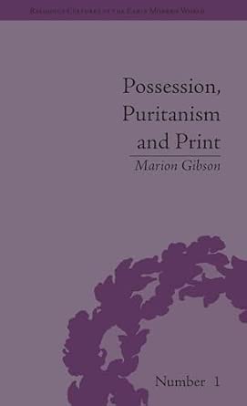 Possession, Puritanism and Print book cover