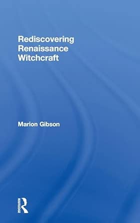 Rediscovering Renaissance Witchcraft book cover