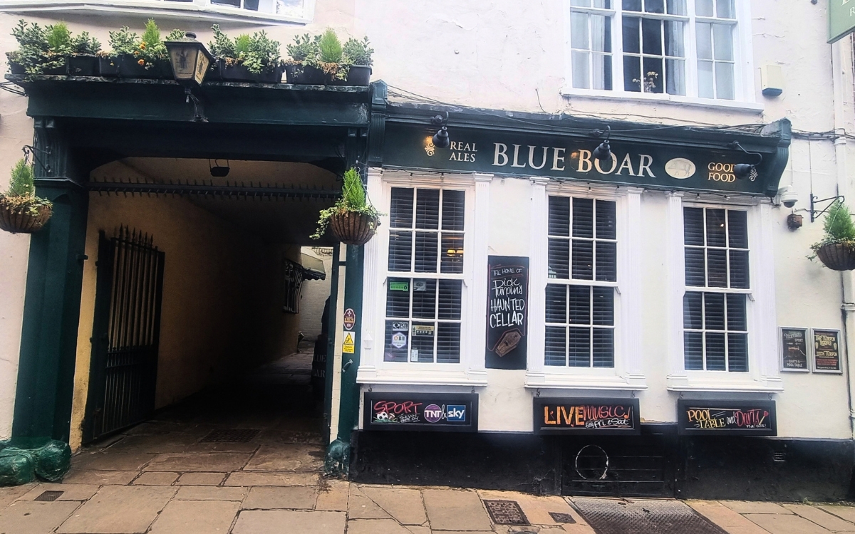 5 Dick Turpin Places to Visit in York 4 The Blue Boar pub on Castlegate in York
