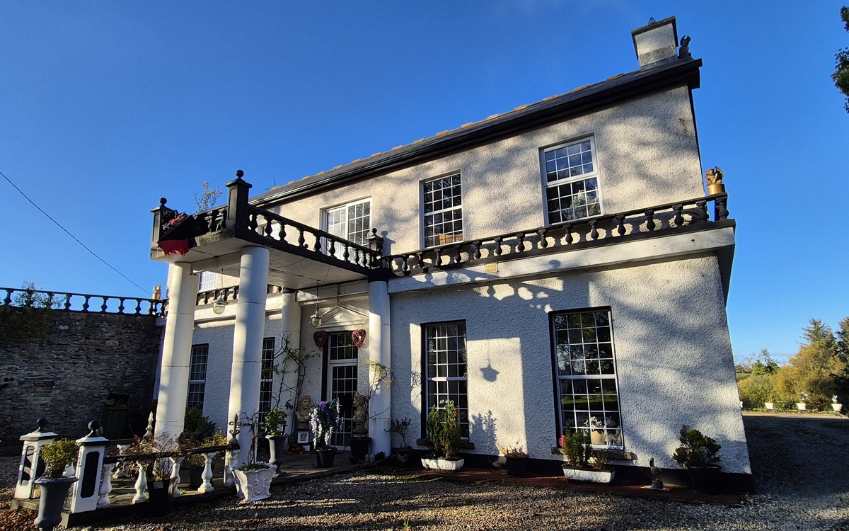 Carrying the torch: Two days with Chris McKinnell in Donegal 2 Exterior of Sharon Rectory in County Donegal.
