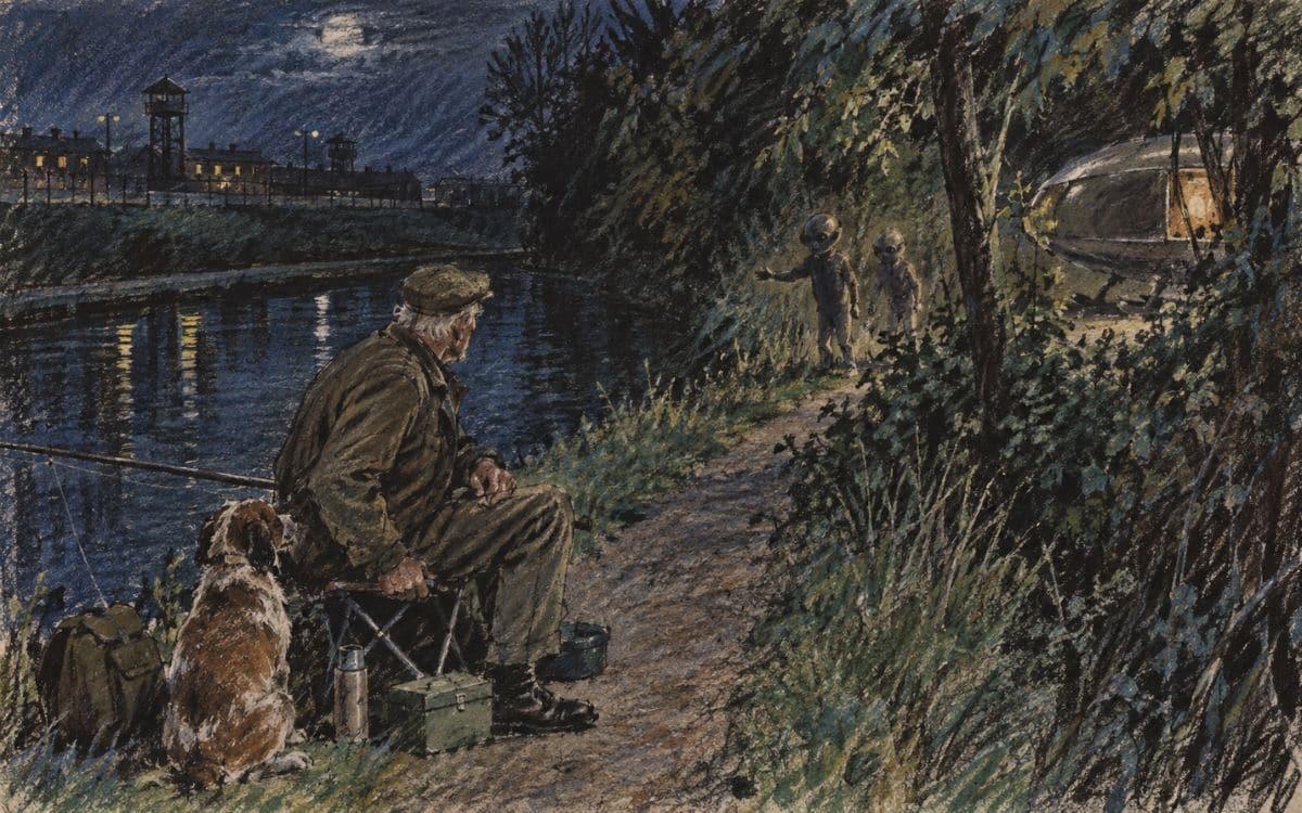 Aldershot Angler Dismissed by Canal-Side Visitors as 'Too Old and Infirm'