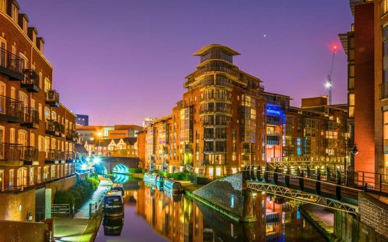 Birmingham at Night Halloween