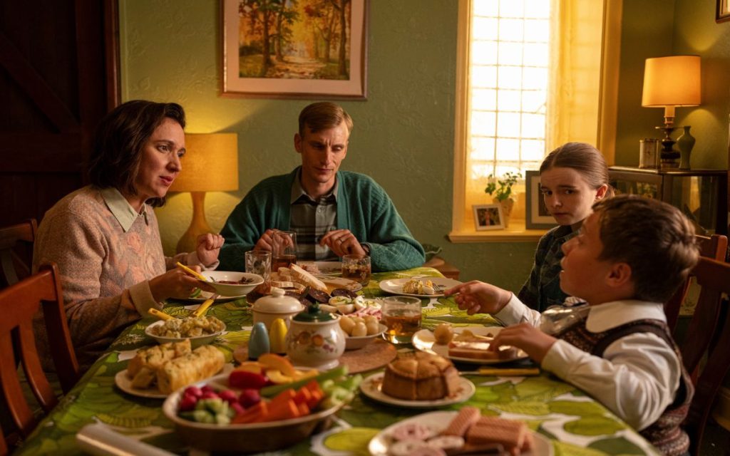 A Reluctant Vampire Episode 2 REVIEW 1 Val (Lenny Rush) visits the human world, to have lunch with Susan (Esther Smith), John (Charlie Cooper) and Gertie (Ellie May Sheridan) in episode 2 of The Reluctant Vampire).